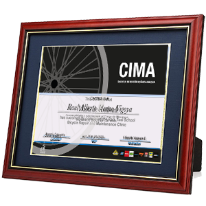 certificado mecanica de bicicletas